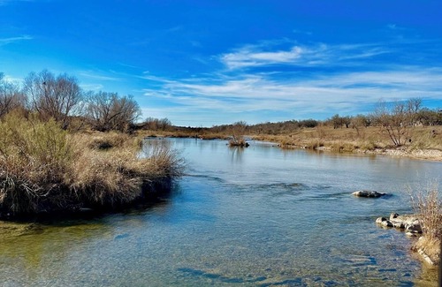Llano Cabin | Lawrence's Llano River Tiny Haus #1
