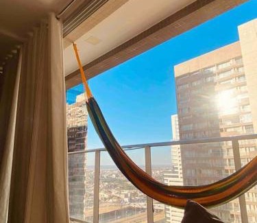 Aguas Claras Apartment | Stay at Lazer e Shopping Apt DF Plaza – Rated 9.3/10!