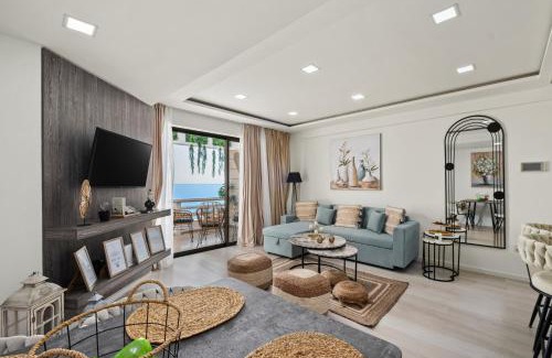 Larnaca Apartment | Oceanfront Lazuli Sea View Beachfront Apartment - Rated 9.3