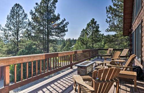 Pagosa Springs House | Relaxing Lazy Beaver Lodge Cabin with Deck & Fire Pit