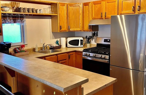 Cultus Lake Cottage | Relaxing Lakefront Cabin with Pool & Pet-Friendly Amenities