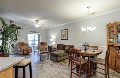 Surfside Beach Apartment | Inviting Lazy Willow 102: Pet-Friendly Retreat with Pool