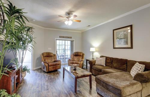 Surfside Beach Apartment | Inviting Lazy Willow 102: Pet-Friendly Retreat with Pool