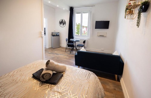 Montlucon Apartment | Budget-Friendly Stay Near Montluçon Intermarché for Families