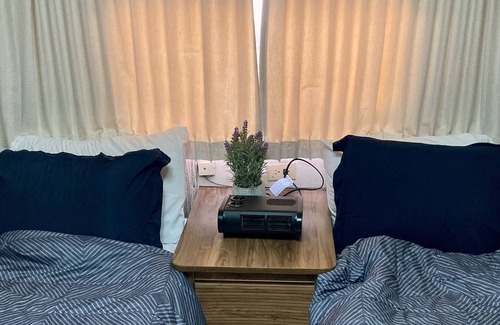 Cascade-Chipita Park House | LD5 Vintage Airstream Camper with Private Patio and Hot Tub!