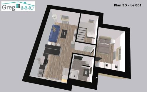 Audincourt Apartment | Discover Le 001-GregIMMO: Family-Friendly Comfort
