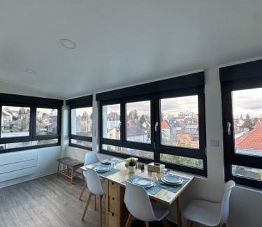 Mulhouse Apartment | Relaxing Retreat: Le 13 - Newly Renovated with Vosges Views