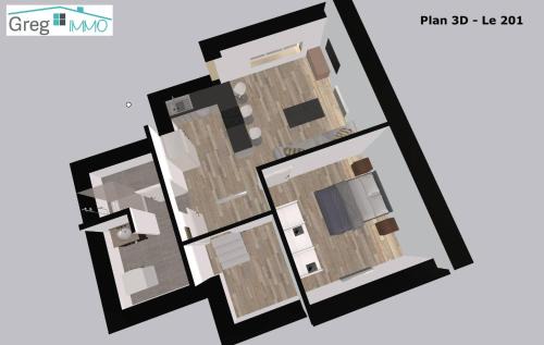 Audincourt Apartment | Comfortable Stay at Le 201-GregIMMO-Appart'Hôtel