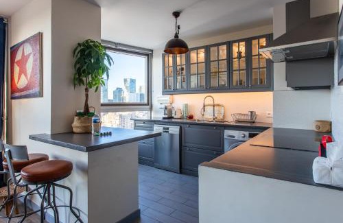 Puteaux Apartment | Discover Le "24th" on Blum Square: Rated 9.4, Pet Friendly