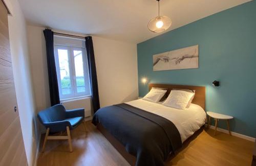 Montlucon Apartment | Modern Comfort at Le 44 - Centrally Located with Pets Welcome