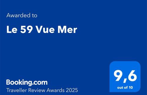 Villers-sur-Mer Apartment | Oceanfront Retreat at Le 59 Vue Mer - Rated 9.7/10