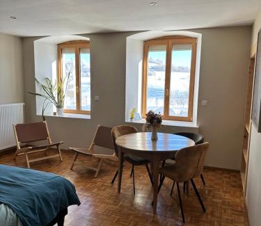 Brey-et-Maison-du-Bois Apartment | Experience Le belvédère des deux lacs: Pet & Child Friendly