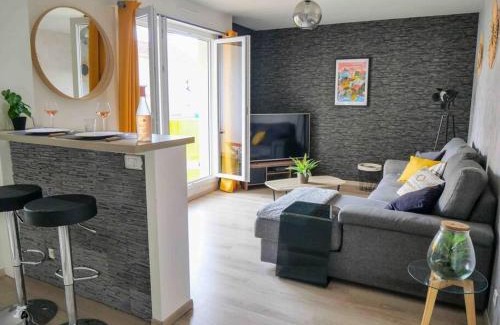 Clermont-Ferrand Apartment | Top Rated Le Botanique - F2 with Terrace & Pet Friendly