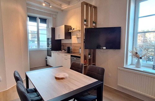 L'Arbresle Villa | Enjoy a Cozy Stay at L'appart & Lumiere with Netflix Fun