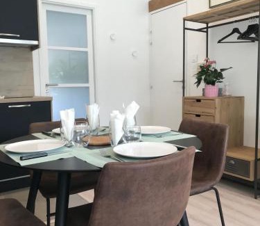 Larcay Apartment | Discover Le Céladon: Oceanfront with Pool & Hot Tub