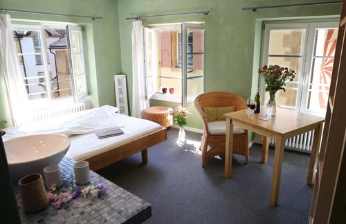 Neuchatel Hotel | Pet-Friendly Stays at Le Café-Hôtel de L'Aubier, Rated 8.3