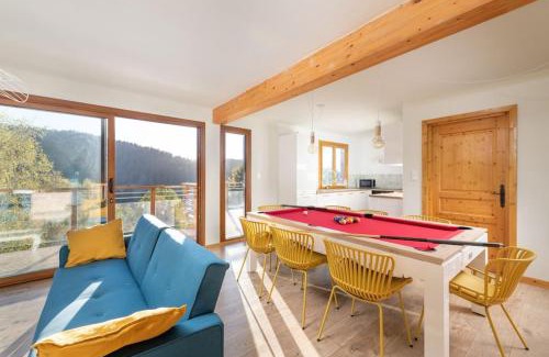 Le Grand Valtin Ski Chalet | Relax at Le Cerf: Pool, Ocean Views & High Guest Ratings