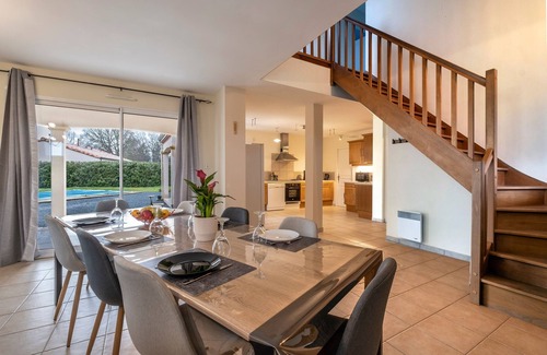 La Caillere-Saint-Hilaire House | Experience Le Chant du Moulin with Pool & Spa Amenities