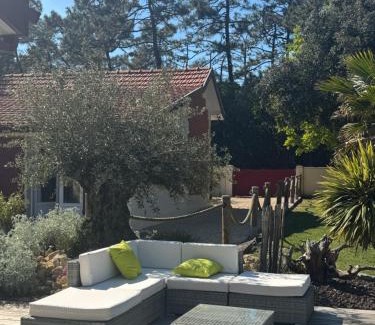 Soulac-sur-Mer Villa | Villa Soulacaise: Poolside Retreat Near the Beach