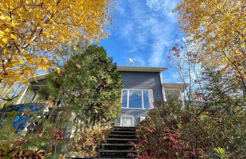 Saint-David-de-Falardeau Ski Chalet | Discover Le Chalet Bleu Near Monts-Valin - Rated 9.5/10!