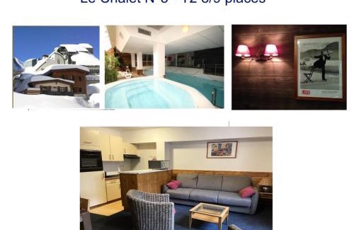 Eaux-Bonnes Apartment | Le Chalet: Poolside Retreat for Families & Pet Lovers