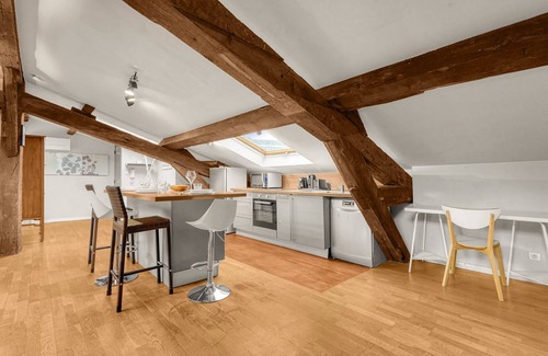 Arnaud Bernard Apartment | Relax at Le Charmeur near Place du Capitole with Spa & Breakfast