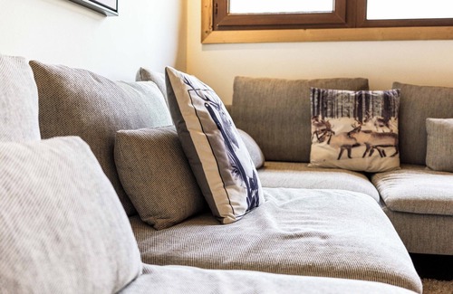 Montgenevre Apartment | Cozy Le Chenaillet Duplex with Spa at Slope's Edge