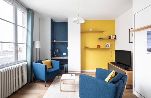 Graslin - Commerce Apartment | Relaxing Retreat: LE CINQ in the Heart of Nantes