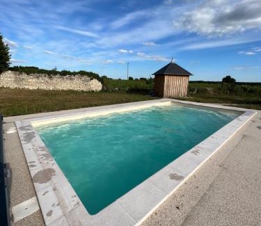 Saix House | Relax at Le Clos De La Croix Verte - 3 Homes with Pool