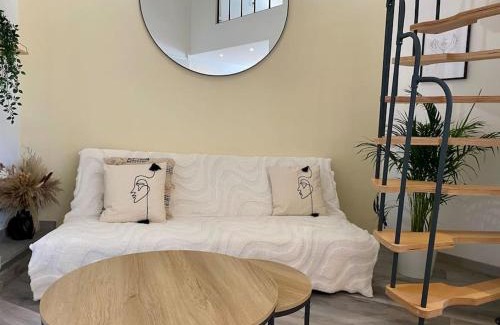 Secteur 1 Apartment | Cozy Studio Near Grenoble Station with Mezzanine & Amenities