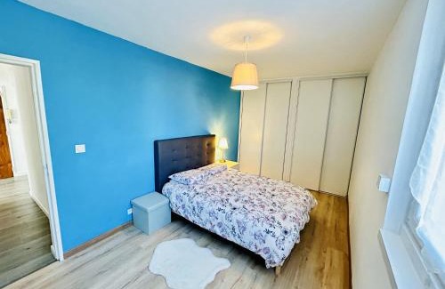 La Talaudiere Apartment | Comfortable Le Cosy: Family-Friendly 2-Bedroom Retreat