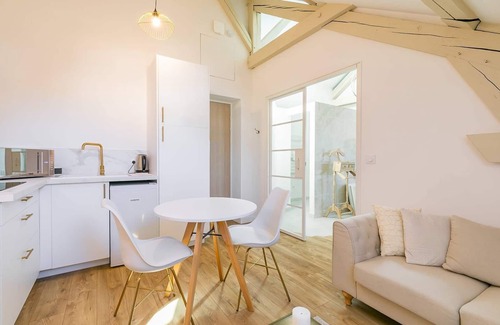 Faubourg Sud Apartment | Le Cosy- charmant studio avec baignoire- SR Loc