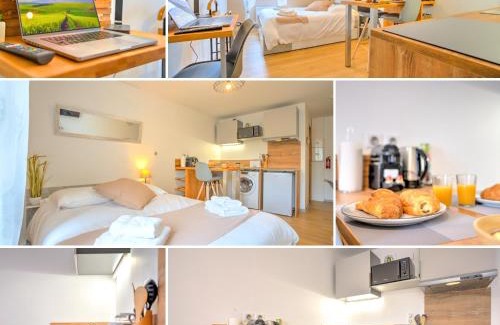 Banassac Apartment | Explore Le Déroc: Netflix, Wi-Fi & Terrace Perks Await