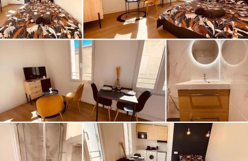 Centre Ville Apartment | Le Deep Blue: Historic Centre with WiFi & Easy Parking