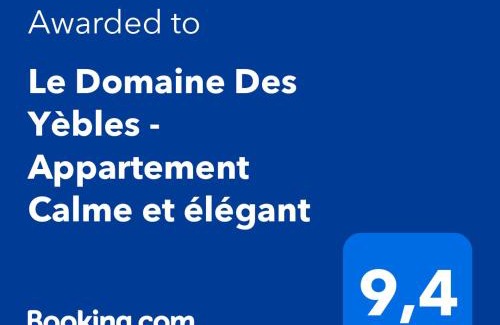 Avon Apartment | Elegant Le Domaine Des Yèbles - Guest Rated 9.4/10