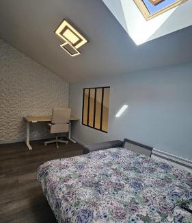 Le Peage-de-Roussillon Apartment | Le duplex du jardin des cils