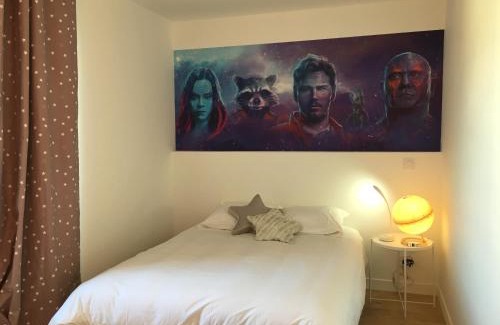 Centre Ville Apartment | Tranquil Le Galaxy with Garden View and Free Wi-Fi