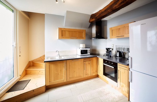 Le Hanouard House | Relax at Le Héron: Spa Gite with Private Sauna & Pool