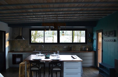Esclauzels Ski Chalet | Experience Nature at Le Lagon Vert with Nordic Bathing