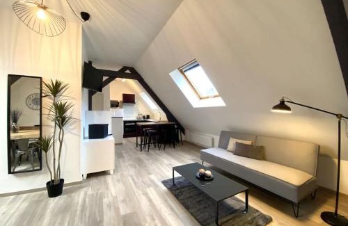 Vernon Apartment | Cozy Le Loft boisé Giverny-Vernon - Family Friendly Escape
