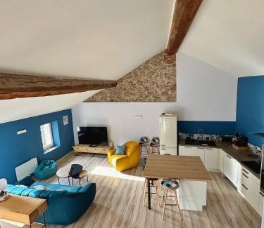Vernet-les-Bains Apartment | Le Loft des toits de Vernet