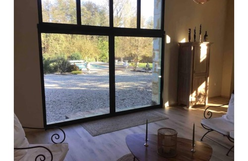 Saint-Laurent-d'Arce House | Experience Relaxation at Le Mas de Rio with Pool & Spa