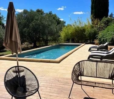 Aigaliers House | Experience le mas du cypres: Oceanfront Oasis for 12