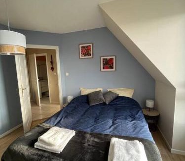 Selestat Apartment | Tranquil Retreat at Le nid des Pruniers with Private Parking