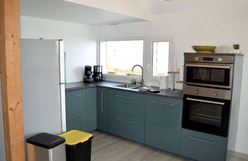 Saint-Come-de-Fresne House | Ocean View Retreat: Le Perchoir, Steps from the Beach