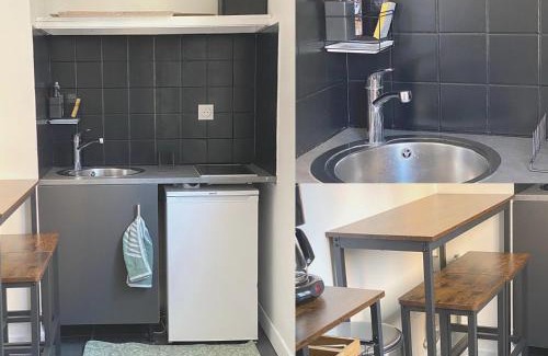 Faubourg-Raines Apartment | Cozy Studio at Le Petit Canal de Bourgogne in Dijon