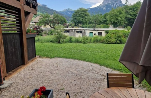 Bernex Apartment | Family-Friendly Le Petit Chalet du Moulin with Kitchen Access
