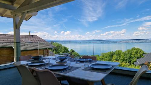 Neuvecelle Apartment | Relax at Le Phare du Léman - Lakeside Family Retreat