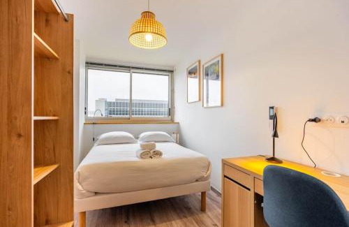 Saint Nicolas - Charles III - Ville vieille - Trois Maisons - Leopold Apartment | Discover Le Prouvé: Family-Friendly with Inclusive Parking