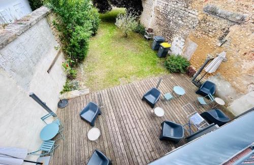 Rochefort Apartment | Explore Le République: Garden Retreat in City Center